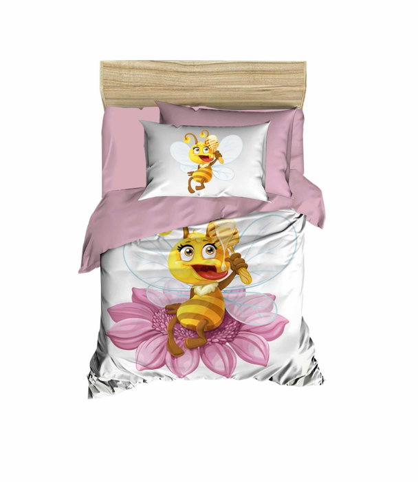 L'essentiel linge de maison Juego de funda nórdica PH19 Amarillo, rosa y blanco L'essentiel linge de maison Juego de funda nórdica PH19 Amarillo, rosa y blanco